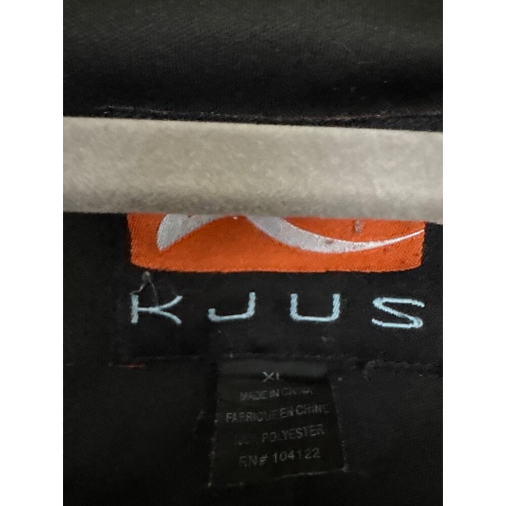 Kjus Vintage Ski Outdoor Hooded SympaTex Mens Jacket Gray/Black/Orange Size XL - Picture 7 of 8